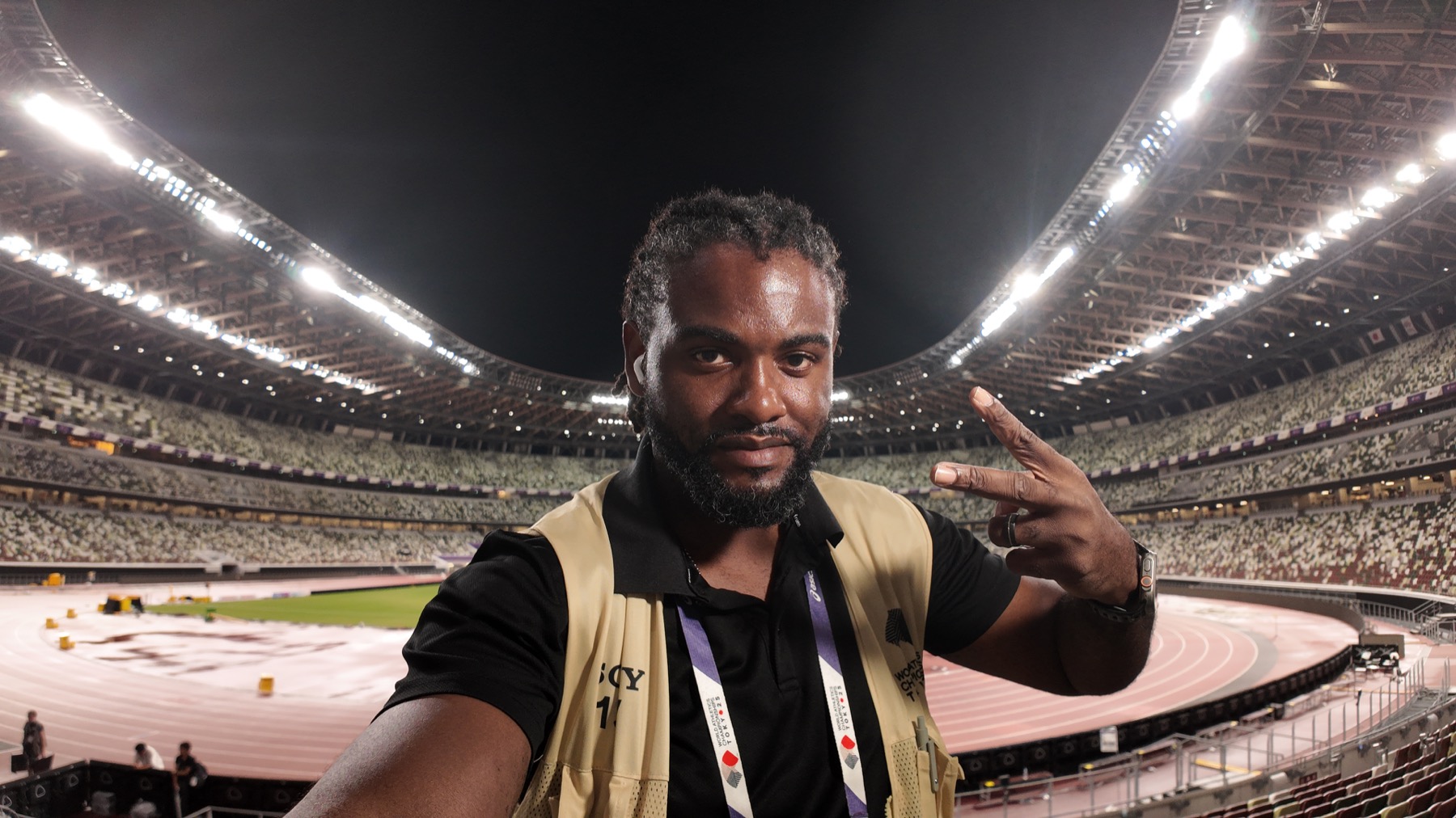 Aerial of Olympic venue